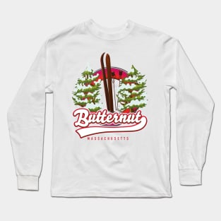 Butternut Massachusetts Ski logo Long Sleeve T-Shirt